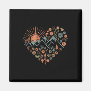Nature Heart  Magnet