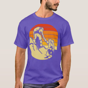 Nature Hike Lover Outdoor Hiker Retro Hiking T-Shirt