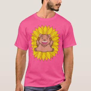 Nature Hippie Sunflower Forest Animal Lover Cute B T-Shirt