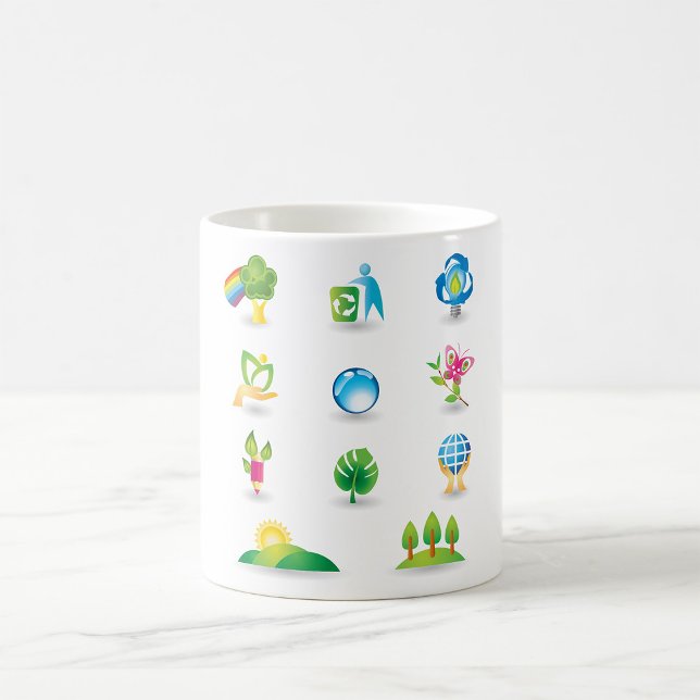 Nature Icons Coffee Mug (Creator Uploaded)