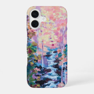 Nature Impressionism Painting iPhone 16 Case