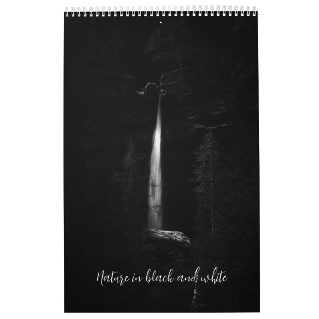 Nature in black and white v3 photo calendar (Cover)