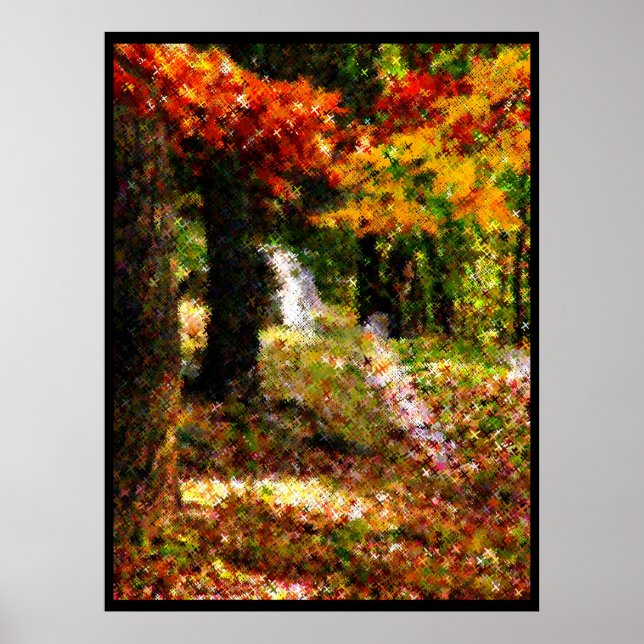 Nature in Cross Stitch Poster (Front)