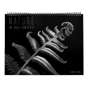 Nature in High Contrast Calendar