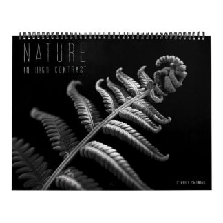 Nature in High Contrast Calendar