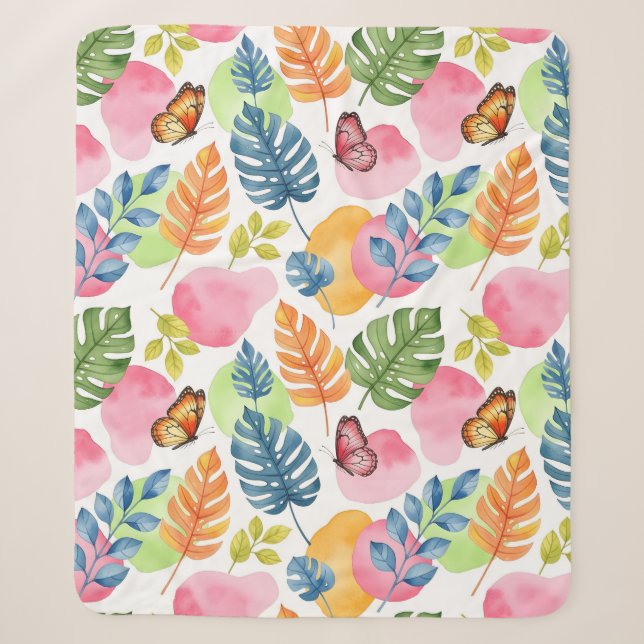 Nature in Motion Sherpa Blanket (Front)