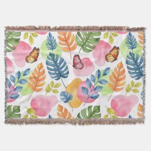 Nature in Motion Throw Blanket