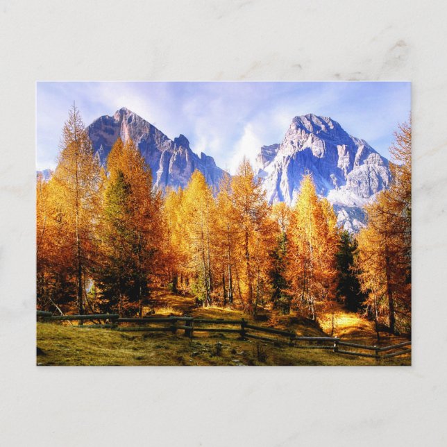 Nature Inspirations Dolomites, Tofane Group, Italy Postcard (Front)