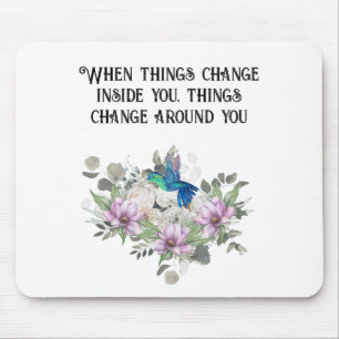Nature-Inspired Art Print Mouse Pad
