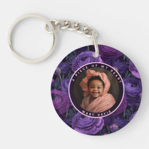 Nature-inspired Best Friend Gifts Photo Ranunculus Key Ring