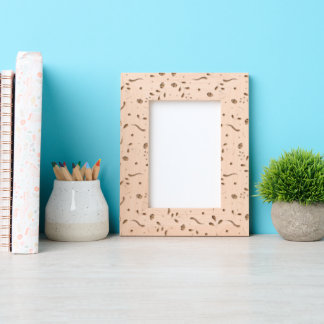 Nature inspired blooms and critters etched frames