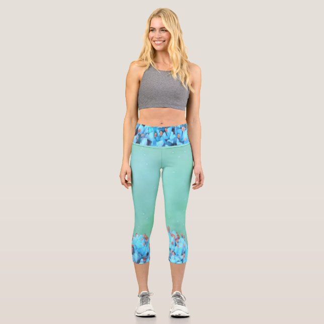 nature inspired capri leggings (Front)