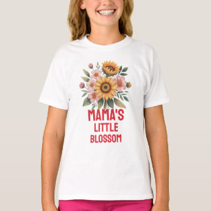 Nature-Inspired Colourful Sunflower Nursery T-Shirt
