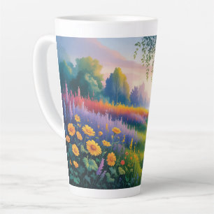 nature-inspired design that evokes a sense of peac latte mug