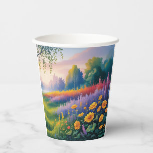 nature-inspired design that evokes a sense of peac paper cups