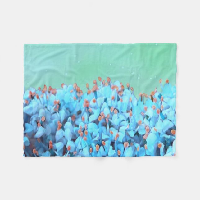 nature inspired fleece blanket (Front (Horizontal))