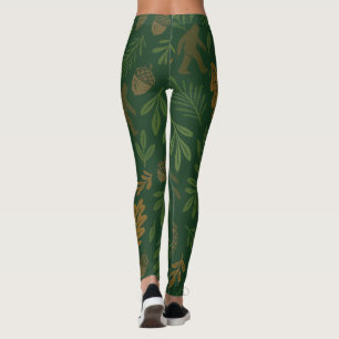 Nature-inspired leggings with a playful twist