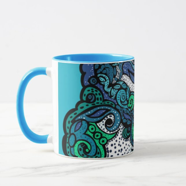 Nature-Inspired Mug Collection (Left)