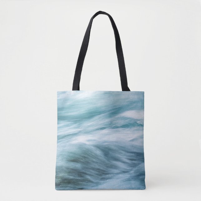 Nature-Inspired River Tote Bag – Eco-Friendly Chic (Front)