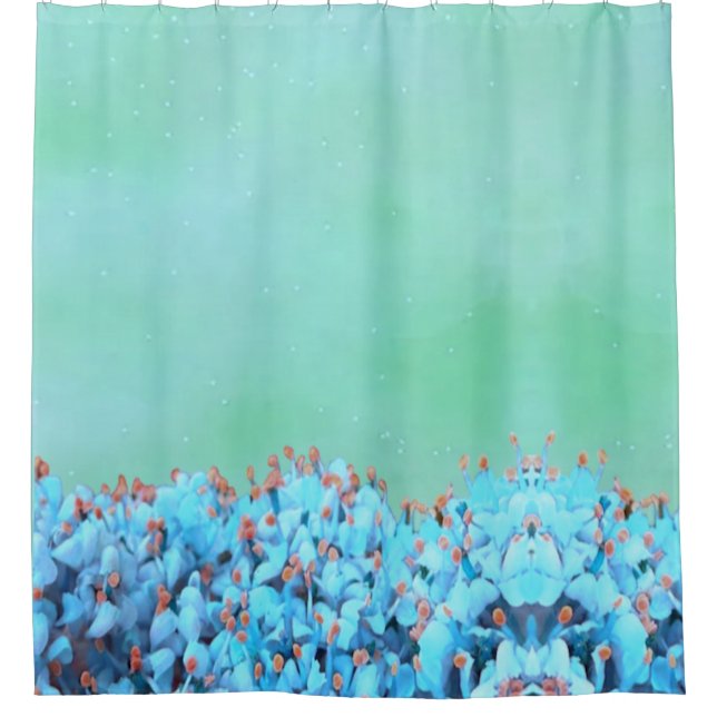 nature inspired shower curtain (Front)