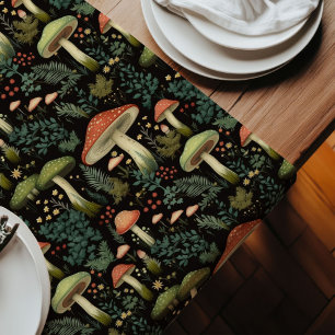 Nature-Inspired Table Runner Cosy Woodland Vibe