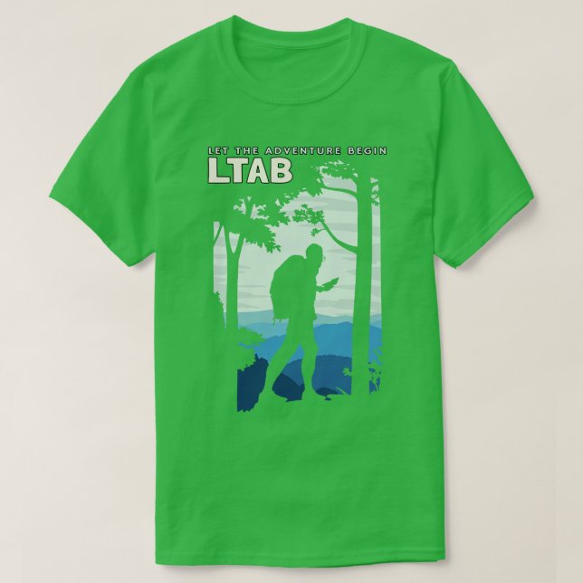 Nature is calling me Lets go Camping T-Shirt (Design Front)