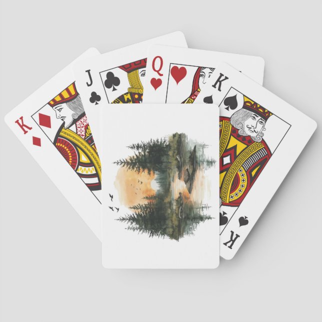 Nature Is Calling Playing Cards (Back)