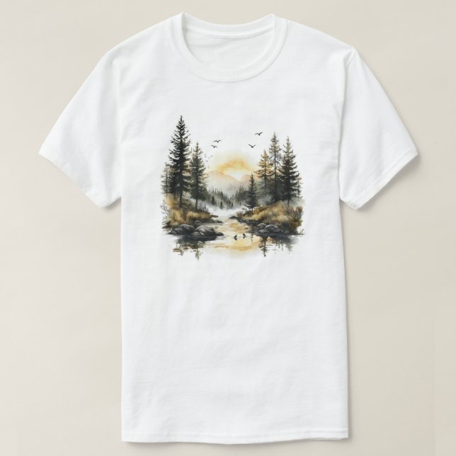 Nature Is Calling T-Shirt (Design Front)