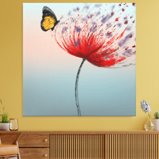 Nature is freedom canvas print