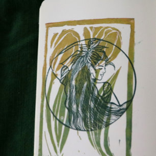 Nature is my Church Druid Goddess                  Rubber Stamp