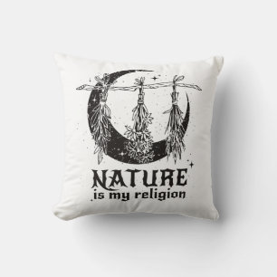 Nature is My Religion Cushion
