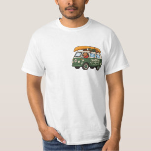 Nature Is Our Home Camper Van Camping Adventure De T-Shirt