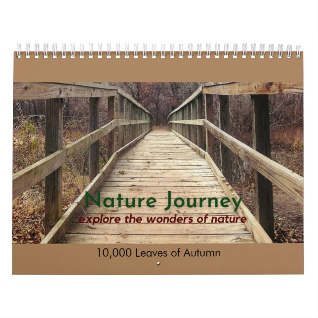 Nature Journey Calendar 10,000 Leaves of Autumn (Cover)