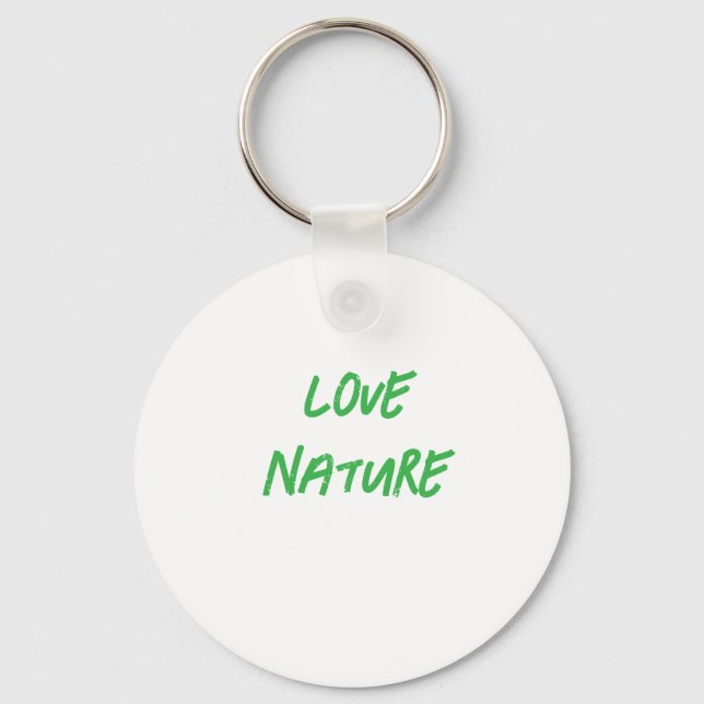 nature key chain (Back)
