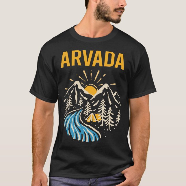 Nature Landscape Arvada T-Shirt (Front)
