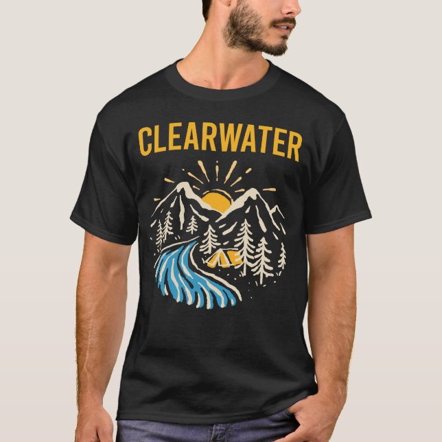 Nature Landscape Clearwater T-Shirt (Front)