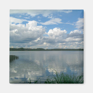 Nature Landscape Lake Sky Belarus Magnet