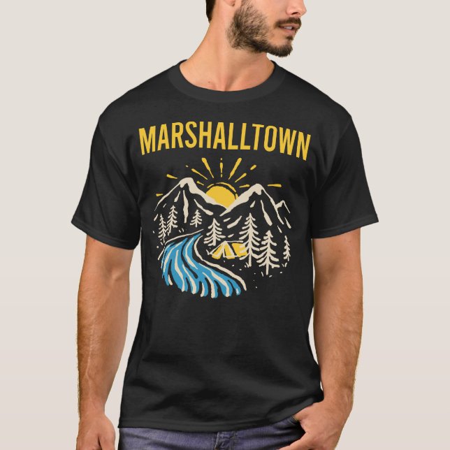 Nature Landscape Marshalltown T-Shirt (Front)