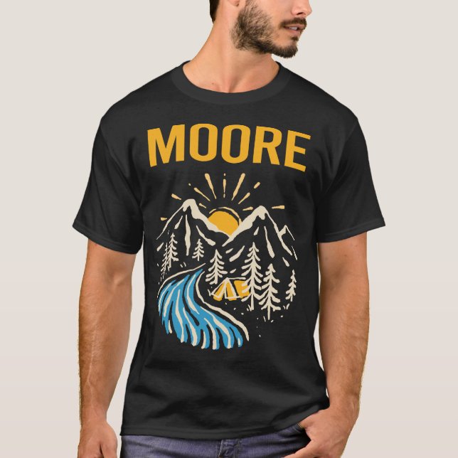 Nature Landscape Moore T-Shirt (Front)