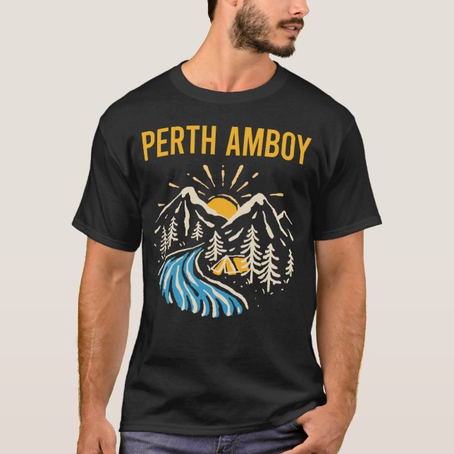 Nature Landscape Perth Amboy T-Shirt (Front)