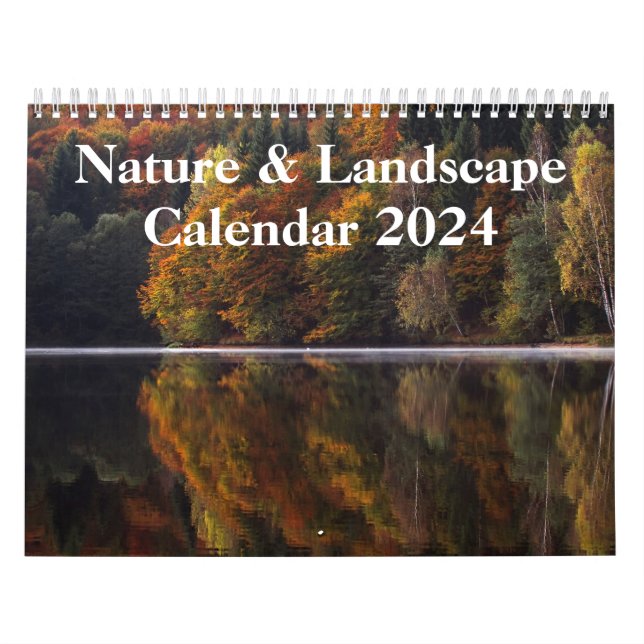 Nature & Landscape Photography 2024 Calendar (Cover)