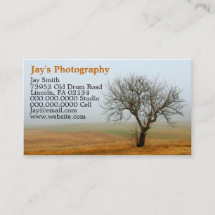 Nature Landscape Photography Business Cards