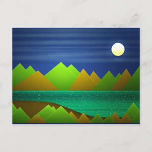 Nature Landscape Postcard