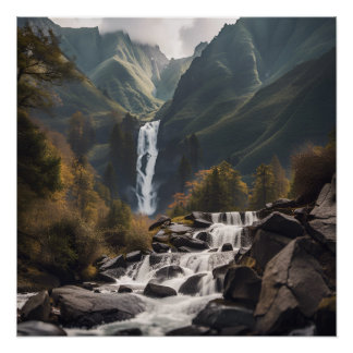 Nature landscape  poster