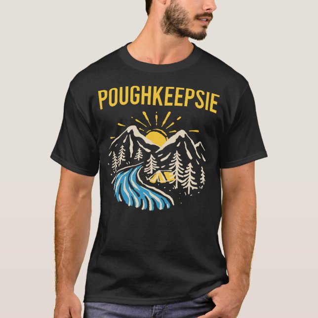 Nature Landscape Poughkeepsie T-Shirt (Front)