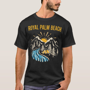 Nature Landscape Royal Palm Beach T-Shirt