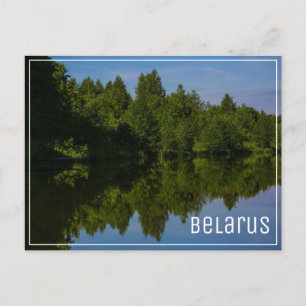 Nature Landscape Scenery Canal Sky Belarus Postcard