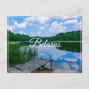 Nature Landscape Scenery Lake Sky Belarus Postcard