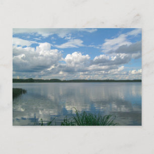 Nature Landscape Scenery Lake Sky Belarus Postcard