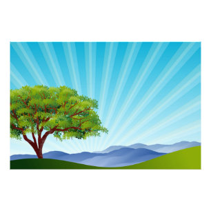 Nature Landscape Scenery Photo Print